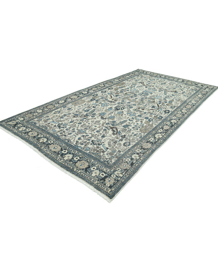 Bakhtiari 7' 2" X 13' 0" Hand Knotted Wool Rug 7' 2" X 13' 0" (219 X 396) / Ivory / Wool