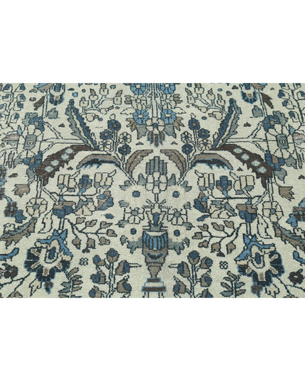 Bakhtiari 7' 2" X 13' 0" Hand Knotted Wool Rug 7' 2" X 13' 0" (219 X 396) / Ivory / Wool