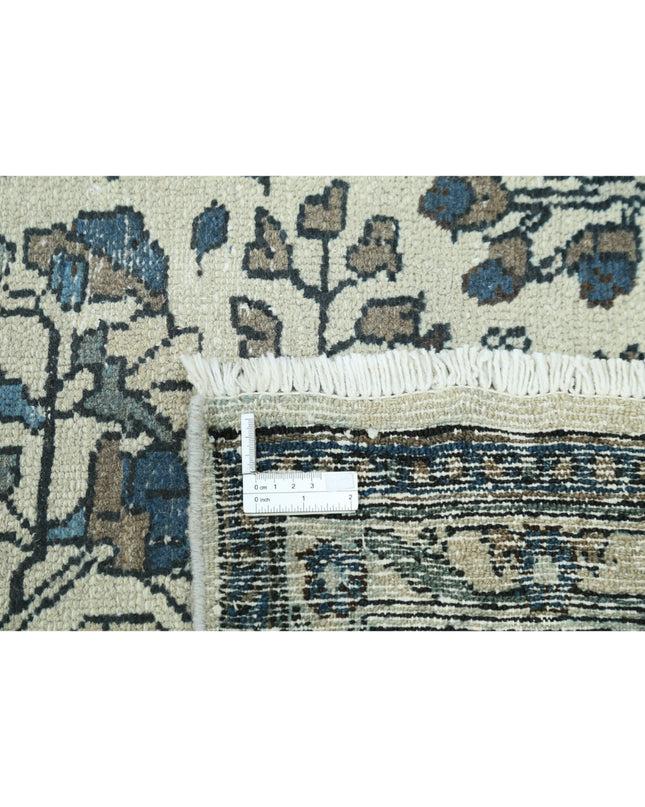 Bakhtiari 7' 2" X 13' 0" Hand Knotted Wool Rug 7' 2" X 13' 0" (219 X 396) / Ivory / Wool