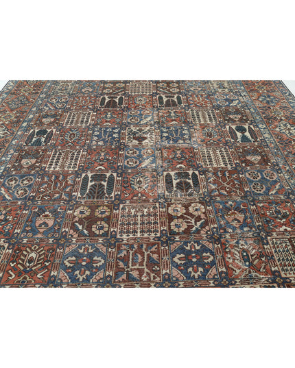 Bakhtiari 10' 7" X 13' 1" Hand Knotted Wool Rug 10' 7" X 13' 1" (322 X 399) / Multi / Wool