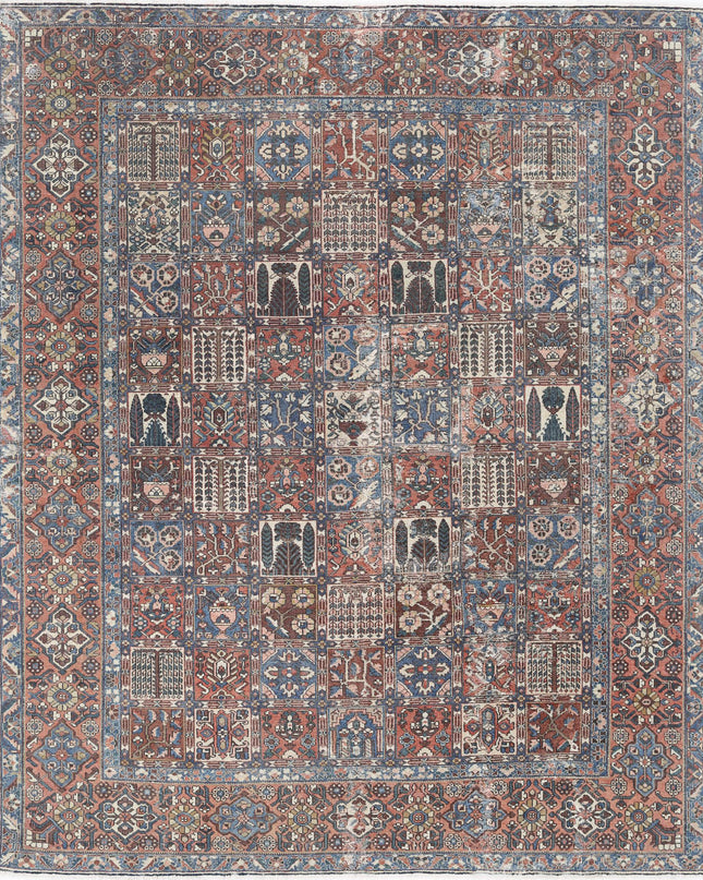 Bakhtiari 10' 7" X 13' 1" Hand Knotted Wool Rug 10' 7" X 13' 1" (322 X 399) / Multi / Wool