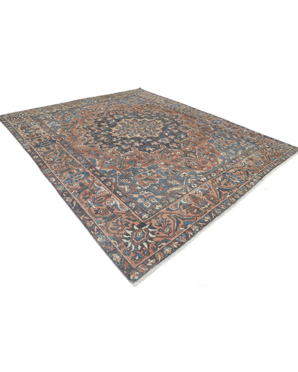 Bakhtiari 10' 0" X 11' 11" Hand Knotted Wool Rug 10' 0" X 11' 11" (305 X 363) / Rust / Wool