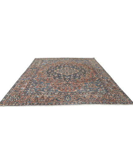 Bakhtiari 10' 0" X 11' 11" Hand Knotted Wool Rug 10' 0" X 11' 11" (305 X 363) / Rust / Wool