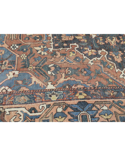 Bakhtiari 10' 0" X 11' 11" Hand Knotted Wool Rug 10' 0" X 11' 11" (305 X 363) / Rust / Wool