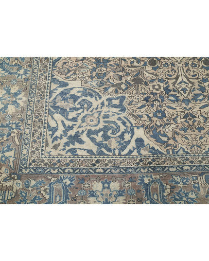 Bakhtiari 9' 7" X 12' 4" Hand Knotted Wool Rug 9' 7" X 12' 4" (292 X 376) / Ivory / Wool