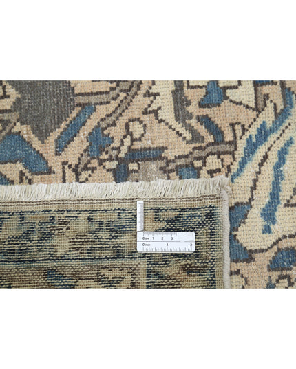 Bakhtiari 9' 7" X 12' 4" Hand Knotted Wool Rug 9' 7" X 12' 4" (292 X 376) / Ivory / Wool