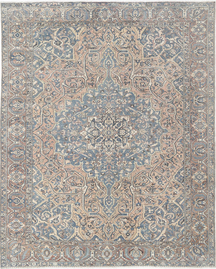 Bakhtiari 10' 6" X 13' 3" Hand Knotted Wool Rug 10' 6" X 13' 3" (320 X 404) / Taupe / Wool