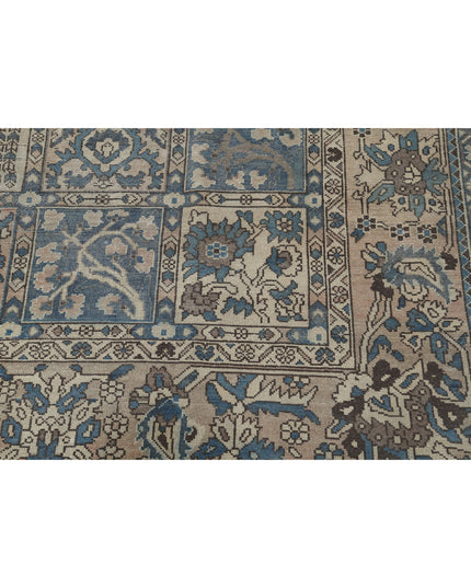 Bakhtiari 9' 7" X 12' 2" Hand Knotted Wool Rug 9' 7" X 12' 2" (292 X 371) / Blue / Wool