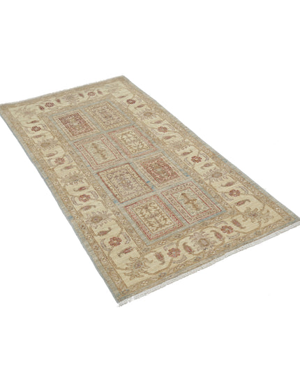 Bakhtiari 2' 9" X 4' 11" Hand Knotted Wool Rug 2' 9" X 4' 11" (84 X 150) / Blue / Wool