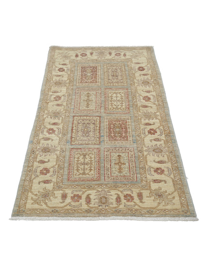 Bakhtiari 2' 9" X 4' 11" Hand Knotted Wool Rug 2' 9" X 4' 11" (84 X 150) / Blue / Wool