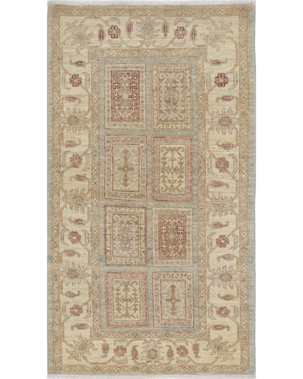 Bakhtiari 2' 9" X 4' 11" Hand Knotted Wool Rug 2' 9" X 4' 11" (84 X 150) / Blue / Wool
