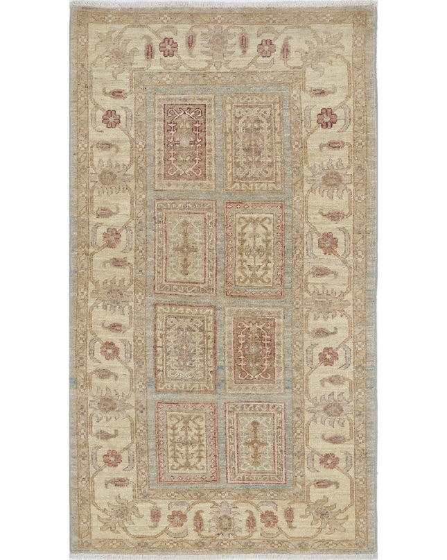 Bakhtiari 2' 9" X 4' 11" Hand Knotted Wool Rug 2' 9" X 4' 11" (84 X 150) / Blue / Wool