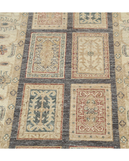 Bakhtiari 2' 9" X 5' 4" Hand Knotted Wool Rug 2' 9" X 5' 4" (84 X 162) / Grey / Wool