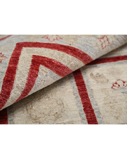 Bakhtiari 3' 4" X 4' 9" Hand Knotted Wool Rug 3' 4" X 4' 9" (101 X 145) / Red / Wool