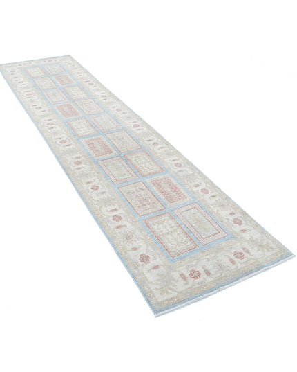 Bakhtiari 2' 7" X 10' 1" Hand Knotted Wool Rug 2' 7" X 10' 1" (79 X 307) / Blue / Wool