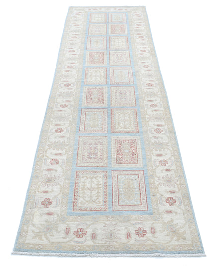 Bakhtiari 2' 7" X 10' 1" Hand Knotted Wool Rug 2' 7" X 10' 1" (79 X 307) / Blue / Wool