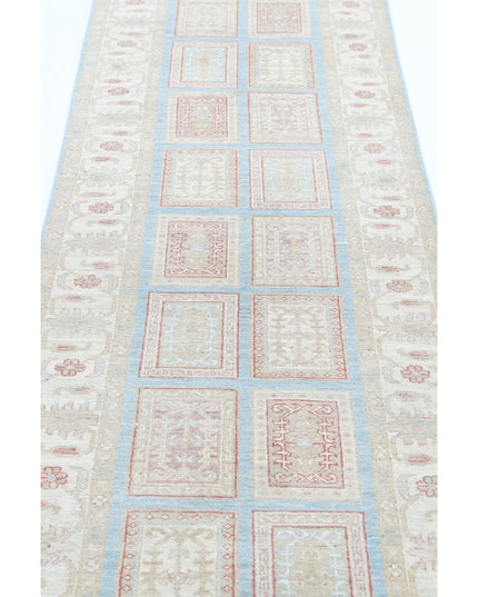 Bakhtiari 2' 7" X 10' 1" Hand Knotted Wool Rug 2' 7" X 10' 1" (79 X 307) / Blue / Wool