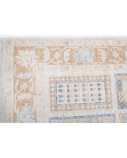 Bakhtiari 2' 7" X 9' 2" Hand Knotted Wool Rug 2' 7" X 9' 2" (79 X 280) / Ivory / Wool