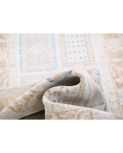 Bakhtiari 2' 7" X 9' 2" Hand Knotted Wool Rug 2' 7" X 9' 2" (79 X 280) / Ivory / Wool