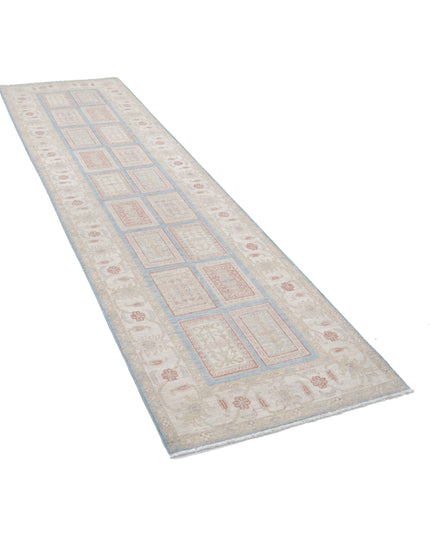 Bakhtiari 2' 7" X 9' 10" Hand Knotted Wool Rug 2' 7" X 9' 10" (79 X 300) / Blue / Wool