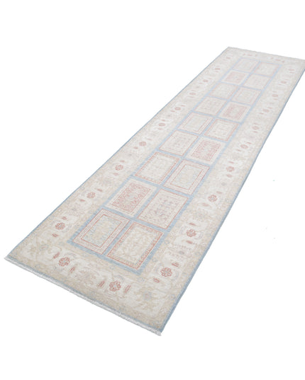 Bakhtiari 2' 7" X 9' 10" Hand Knotted Wool Rug 2' 7" X 9' 10" (79 X 300) / Blue / Wool