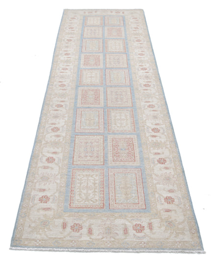 Bakhtiari 2' 7" X 9' 10" Hand Knotted Wool Rug 2' 7" X 9' 10" (79 X 300) / Blue / Wool