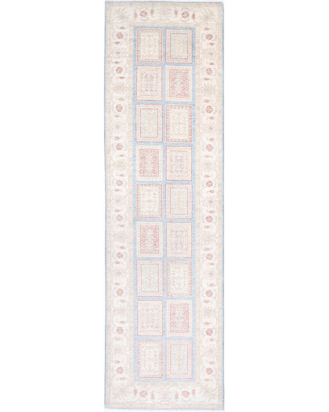 Bakhtiari 2' 7" X 9' 10" Hand Knotted Wool Rug 2' 7" X 9' 10" (79 X 300) / Blue / Wool