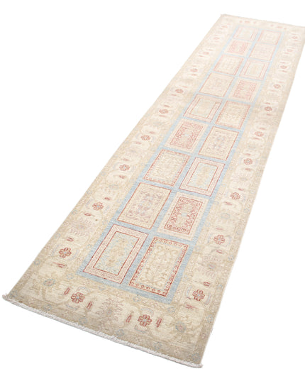 Bakhtiari 2' 6" X 10' 1" Hand Knotted Wool Rug 2' 6" X 10' 1" (76 X 307) / Blue / Wool