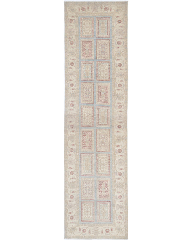 Bakhtiari 2' 6" X 10' 1" Hand Knotted Wool Rug 2' 6" X 10' 1" (76 X 307) / Blue / Wool