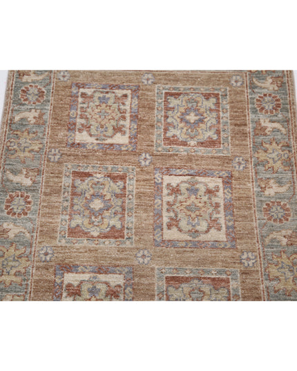 Bakhtiari 2' 1" X 3' 0" Hand Knotted Wool Rug 2' 1" X 3' 0" (63 X 91) / Brown / Wool