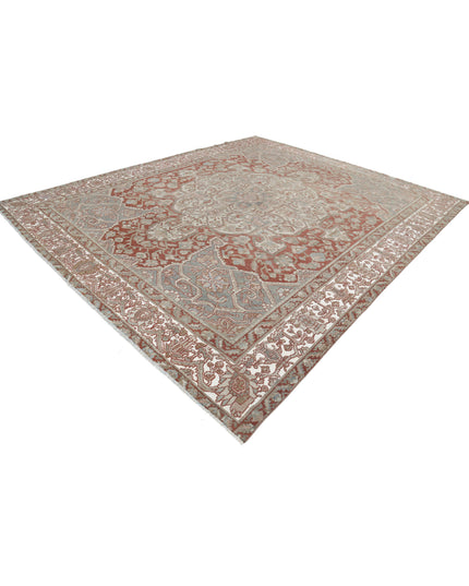 Bakhtiari 10' 7" X 13' 0" Hand Knotted Wool Rug 10' 7" X 13' 0" (322 X 396) / Rust / Wool