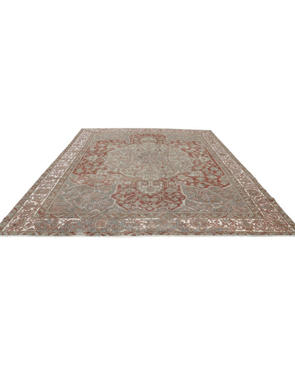 Bakhtiari 10' 7" X 13' 0" Hand Knotted Wool Rug 10' 7" X 13' 0" (322 X 396) / Rust / Wool