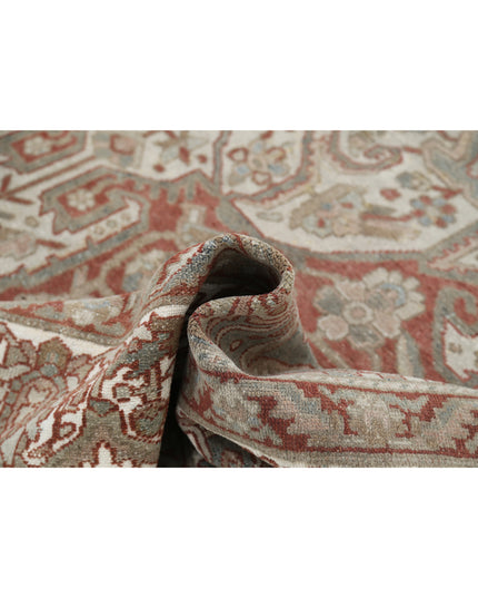 Bakhtiari 10' 7" X 13' 0" Hand Knotted Wool Rug 10' 7" X 13' 0" (322 X 396) / Rust / Wool