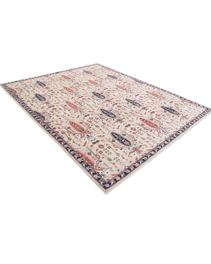 Bakshaish 7' 10" X 9' 10" Hand Knotted Wool Rug 7' 10" X 9' 10" (239 X 300) / Beige / Wool
