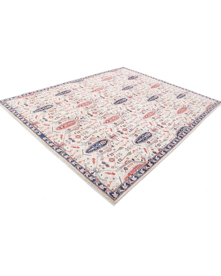 Bakshaish 7' 10" X 9' 10" Hand Knotted Wool Rug 7' 10" X 9' 10" (239 X 300) / Beige / Wool