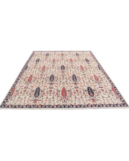 Bakshaish 7' 10" X 9' 10" Hand Knotted Wool Rug 7' 10" X 9' 10" (239 X 300) / Beige / Wool