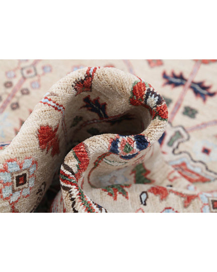 Bakshaish 7' 10" X 9' 10" Hand Knotted Wool Rug 7' 10" X 9' 10" (239 X 300) / Beige / Wool