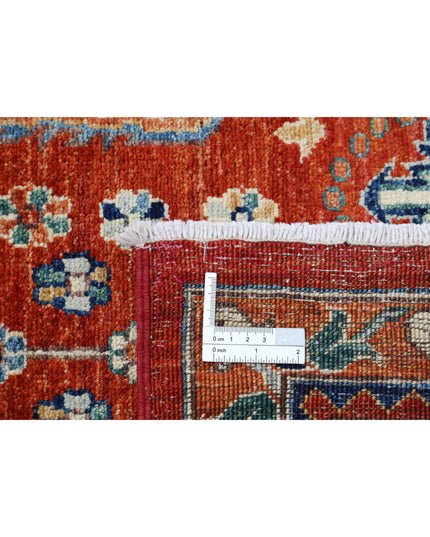 Bakshaish 7' 9" X 9' 11" Hand Knotted Wool Rug 7' 9" X 9' 11" (236 X 302) / Rust / Wool