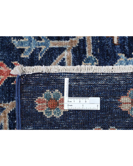 Bakshaish 6' 2" X 14' 8" Hand Knotted Wool Rug 6' 2" X 14' 8" (188 X 447) / Blue / Wool