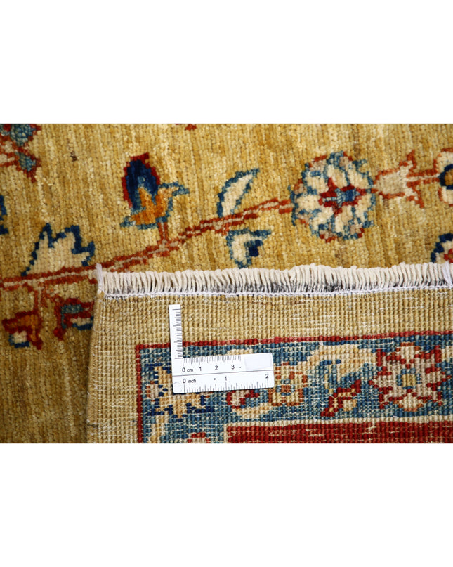 Bakshaish 5' 6" X 8' 4" Hand Knotted Wool Rug 5' 6" X 8' 4" (168 X 254) / Gold / Wool
