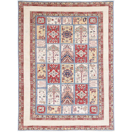 Bakhtiari Hand-Knotted Wool Rug IVA0028974 - Natalia Rugs