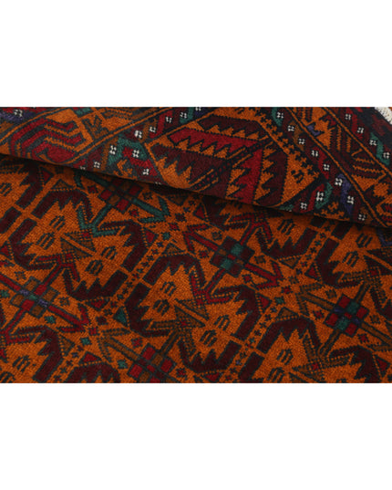 Baluch 2' 10" X 4' 4" Hand Knotted Wool Rug 2' 10" X 4' 4" (86 X 132) / Red / Wool