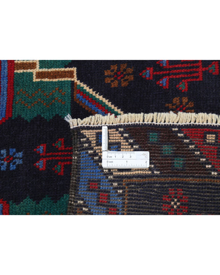 Baluch 2' 9" X 4' 8" Hand Knotted Wool Rug 2' 9" X 4' 8" (84 X 142) / Red / Wool