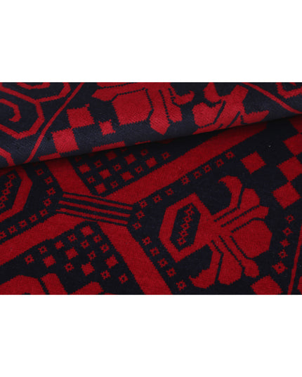 Baluch 2' 10" X 4' 7" Hand Knotted Wool Rug 2' 10" X 4' 7" (86 X 140) / Red / Wool