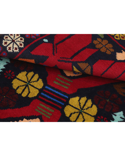 Baluch 2' 9" X 4' 7" Hand Knotted Wool Rug 2' 9" X 4' 7" (84 X 140) / Red / Wool
