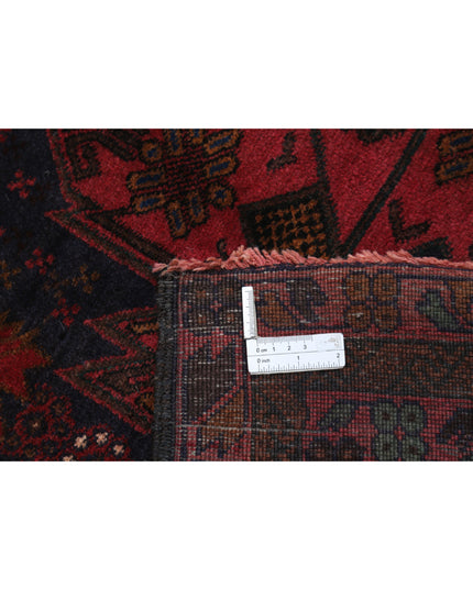 Baluch 3' 0" X 4' 9" Hand Knotted Wool Rug 3' 0" X 4' 9" (91 X 145) / Red / Wool