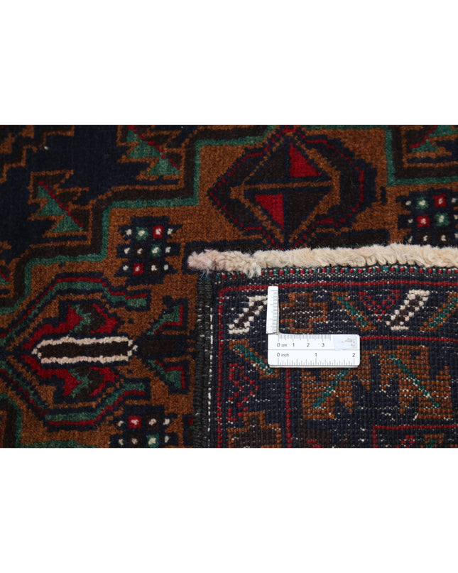 Baluch 2' 11" X 4' 3" Hand Knotted Wool Rug 2' 11" X 4' 3" (89 X 130) / Red / Wool