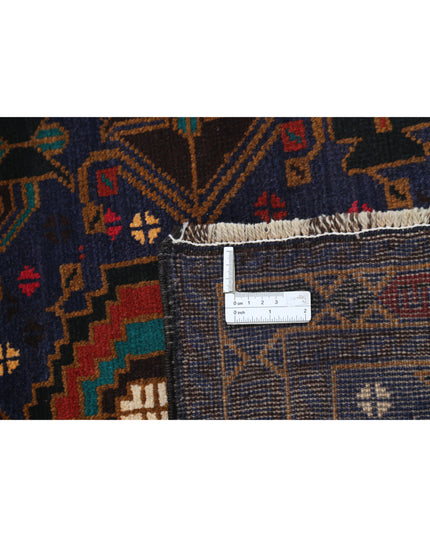 Baluch 2' 9" X 4' 6" Hand Knotted Wool Rug 2' 9" X 4' 6" (84 X 137) / Red / Wool