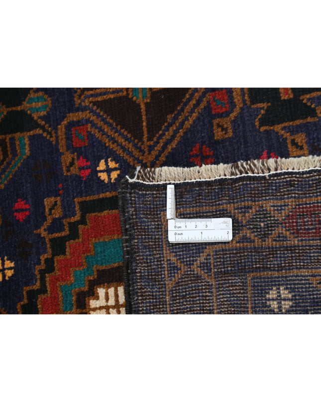 Baluch 2' 9" X 4' 6" Hand Knotted Wool Rug 2' 9" X 4' 6" (84 X 137) / Red / Wool