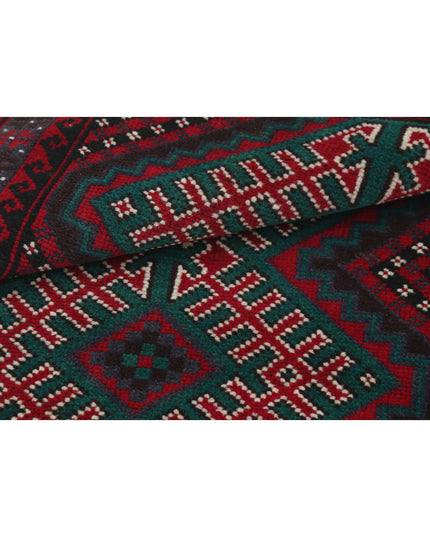 Baluch 2' 8" X 4' 1" Hand Knotted Wool Rug 2' 8" X 4' 1" (81 X 124) / Red / Wool